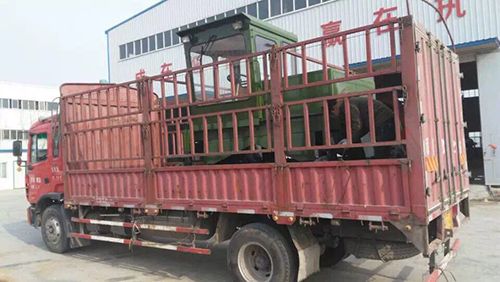 有機(jī)肥生產(chǎn)線設(shè)備裝車(chē)完畢發(fā)往河北邢臺(tái)圖5