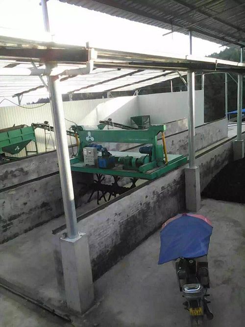 湖南客戶有機肥生產設備調試現場圖7