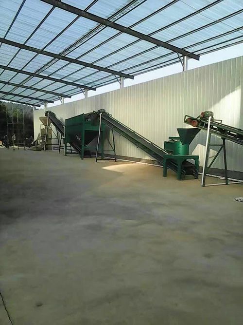 湖南客戶有機肥生產設備調試現場圖8