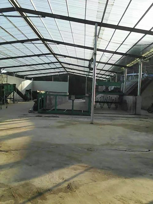 湖南客戶有機肥生產設備調試現場圖5