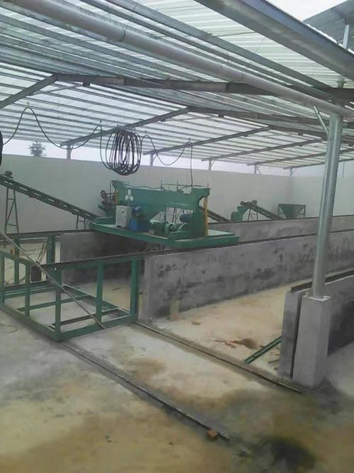 湖南客戶有機肥生產設備調試現場圖3