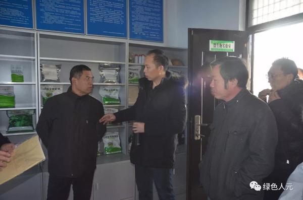 鶴壁市科技局專家領導來我公司考察指導