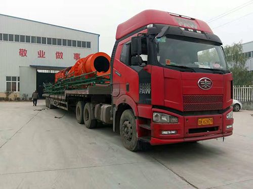 有機肥生產(chǎn)線裝車完畢圖3