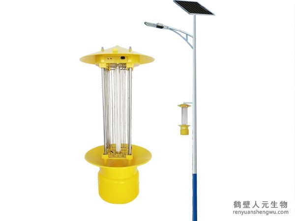太陽(yáng)能路燈式殺蟲燈